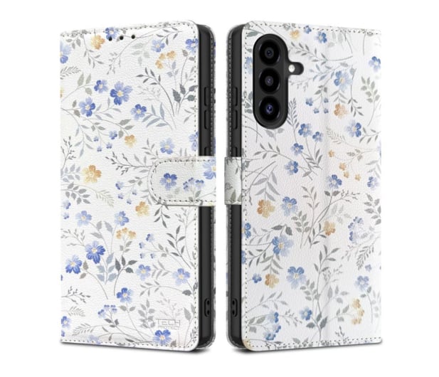 Tech-Protect Wallet do Samsung Galaxy A26 5G spring flowers - 1340903 - zdjęcie 2